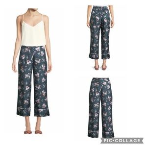 Rebecca Taylor Emilia Print Silk Twill Pant